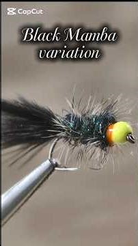 Black mamba variation#flyfishing#flytying#streamer#freestyle