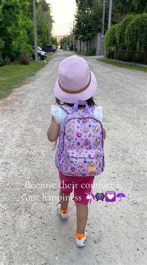 She’s obsessed with her new backpack 🎒💜#kidstiktok #backtoschool #backpack #tiktokshop
