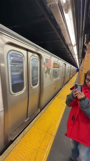 R160A (L) Leaves 6 av #nyc #train #nycta #metro #subwaytrain