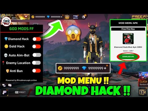 Free Fire Diamond Hack 💎 | Mod Menu Free Fire 🔥 | Diamond Hack Free Fire | Unlimited Diamond Hack