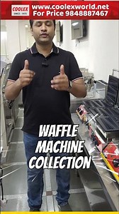 Waffle machine collection for franchise business, largest in india with more options