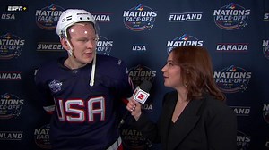 "I wouldn't miss this game for the world." –Brady Tkachuk to Emily Kaplan 🦅 | ESPN