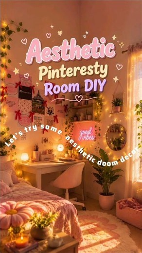 Aesthetic Pinteresty DIY 🎀 #pintresty #diy #roomdecor #aesthetic #beintehaan #trending #fyp #fypシ