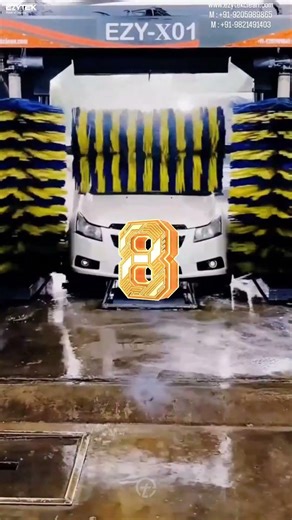Car Cleaning Made Easy | Automatic Brush Car Wash | www.ezytekclean.com | M: +91-9821491403