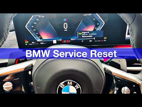 2023 2024 2025 BMW Service Reset x1 x5 x7 3 4 5 7 series 760