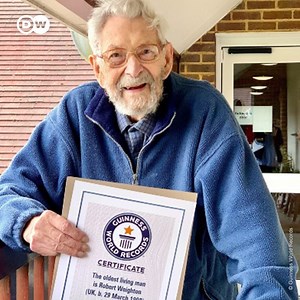 13K views · 550 reactions | ❤️ At 112, Bob Weighton from Britain is the world’s oldest man – according to Guinness World Records. He has lived through five monarchs, two World Wars, the Spanish flu and smallpox, among other things – but he never lost his confidence: | DW Euromaxx | Facebook