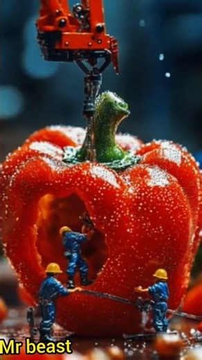 Micro-Workers' GIANT Harvest! 🤯 #shorts #viral #reels #music