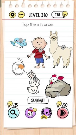 🧠 Brain Test Level 310 SOLVED! 😱 Ultimate Brain Trick!