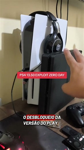 GEZINE posta sobre novo exploit para PS4 13.50 chamado de "zero Day". #ps4 #ps4exploit