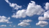 Clouds fast motion