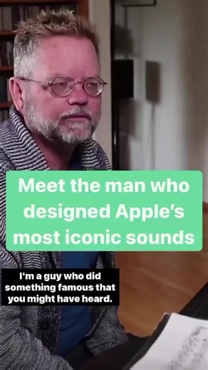 4.2M views · 10K reactions | Recognize this iconic sound? Here’s how Jim Reekes created it as a sound designer at Apple. | CNBC Make It | Facebook