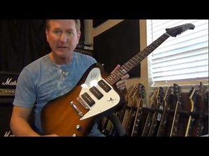 Glenn DeLaune Demo - Gibson Firebird Studio Non-Reverse