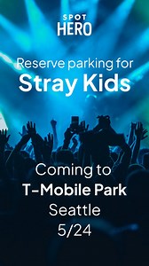 Stray Kids are bringing their dominATE NORTH AMERICA World Tour to Seattle’s T-Mobile Park this Saturday, May 24  Skip the concert day parking stress and book your spot in advance with SpotHero  Simply search for your event, choose a parking spot on the map, and check out in a few taps! | SpotHero | Facebook
