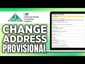 How To Change Address In PROVISIONAL Driving Licence UK (2025) | DVLA UPDATE