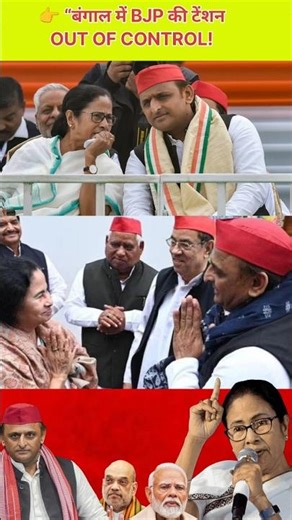 बंगाल में BJP परेशान! 🔥 Akhilesh Yadav ने कर दिया बड़ा दावा #bengalelection2026 #short