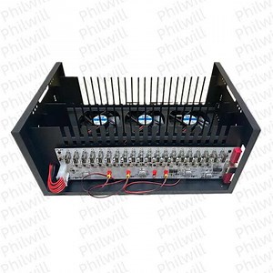 20-Port OTG USB Hub Control Box for Android Smartphone Farm Batch Synchronization Unified Management Computer Cases Towers