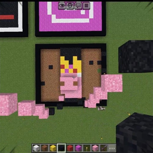 MINECRAFT |SAND ART◻️ #minecraft #like #gaming