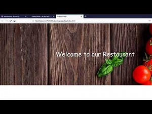 Parallax effect: Using Bootstrap 4 and CSS