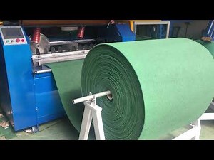 Abrasive pad kitchen sponge cleaner automatic cutting machine, making machine