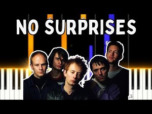Radiohead - No Surprises | Easy Piano Tutorial + Sheet Music