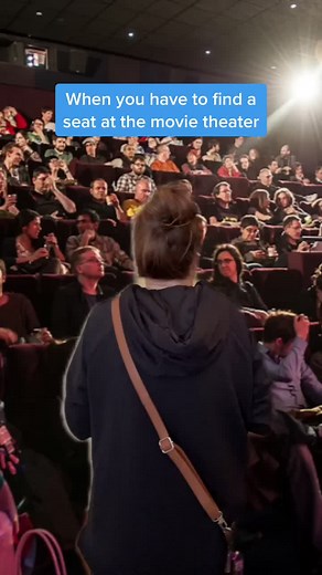 How to Find a Seat at the Movie Theater Quickly