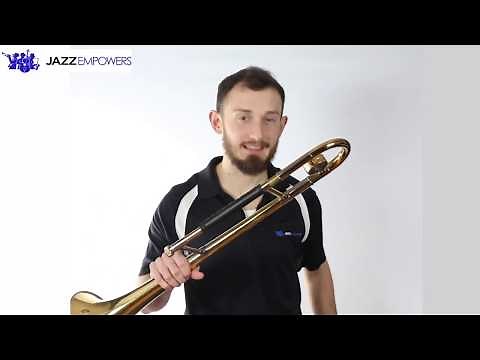 Beginner Jazz Trombone: Lesson #1 - How to Put a Trombone Together