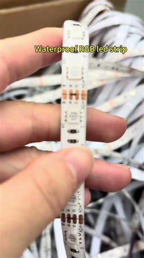 24V IP68 RGB LED Strip Test: No Voltage Drop & Full Waterproof Performance (Shenzhen Factory)