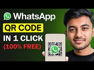 Generate WhatsApp QR Code | Create QR Code for WhatsApp FREE (2026)
