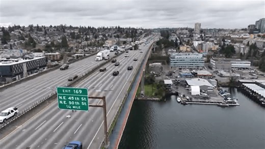 Long road ahead: 2 of 4 lanes of NB I-5 over Ship Canal Bridge now closed for most of year