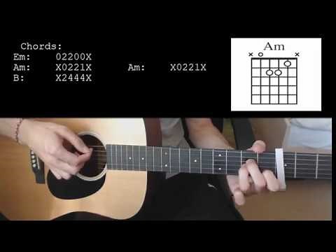 Billie Eilish - bad guy EASY Guitar Tutorial With Chords / Lyrics