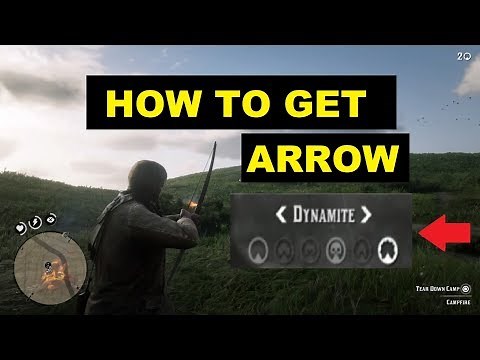 How to get dynamite Arrows | Red dead redemption 2
