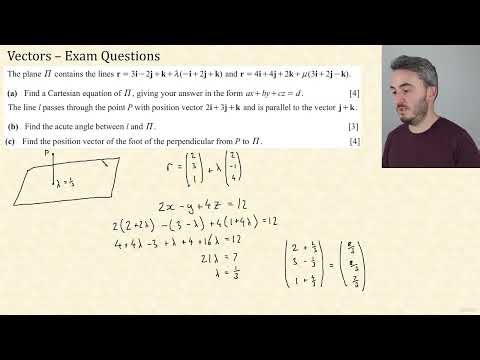 17 - Vectors - Exam Questions | CIE A Level Further Pure Mathematics 1 9231
