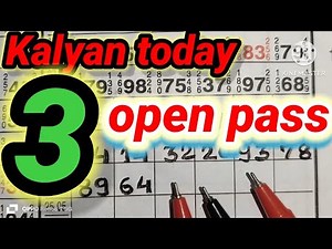 KALYAN MATKA 20/05/2026 | Kalyan trick ! Kalyan Today ! Kalyan satta Matka Live