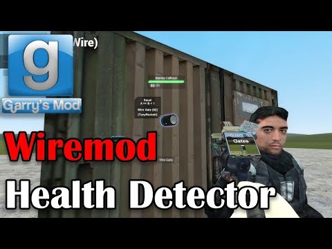 GMOD | Wiremod Health Check System (Quick Tutorial)