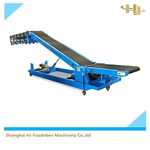 [Hot Item] Movable Telescopic Belt Conveyor for Truck Loading and Unloading Inclined Extendable Conveyor System for Warehouse and Logistics Use
