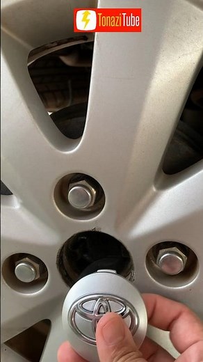 How to Install a Missing Wheel Hub Cap #wheelcap #toyota #shorts