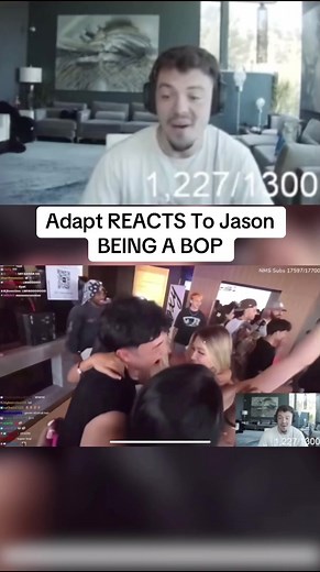 Adapt REACTS To Jason BEING A BOP @Jason😅