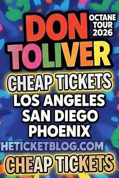 Don Toliver Octane Tour 2026: Cheap Tickets for Los Angeles, San Diego & Phoenix Shows