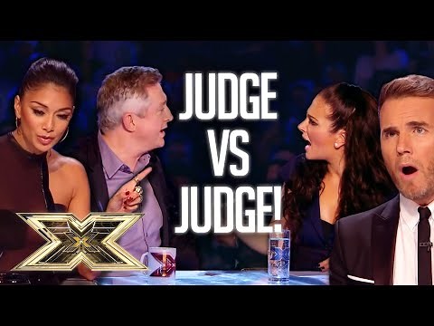 JUDGE DRAMA... Their biggest bust ups with each other! | The X Factor UK