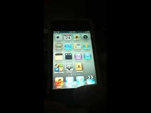 iPod Touch screen problem