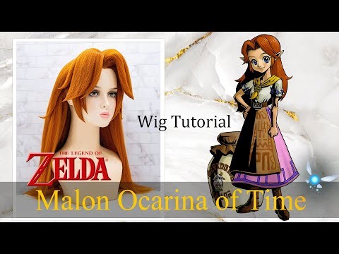 How to Create Malon Ocarina of Time Wig Tutorial