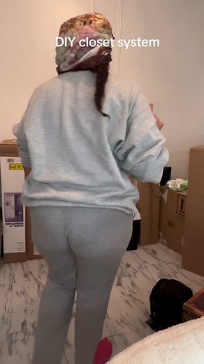 Diy closet with target bookshelves #diycloset #targetbookcasecloset #buildingacloset #affordablecloset