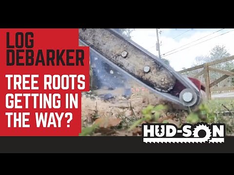 Hud-Son Chainsaw Attachment Log Debarker Stihl Husqvarna Mounts on ANY chainsaw bar