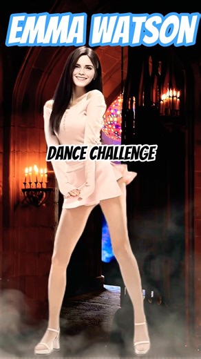 Emma Watson’s Bold Move: Phonk Dance in a Historic Medieval Castle #dancechallenge #trending #phonk