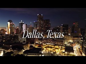 Downtown Dallas 4K Drone Night Tour | Tour through Dallas Neighborhoods and Stunning Sights