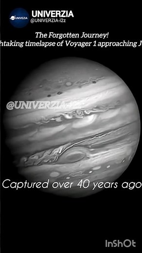 Epic Timelapse: Voyager 1 Approaches Jupiter.