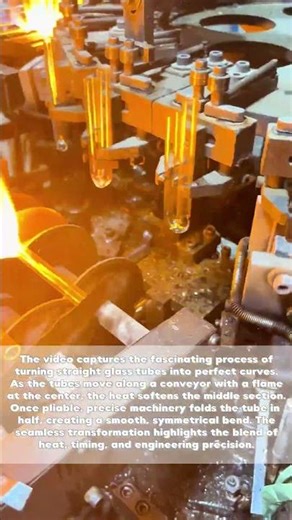 Glass Tube Magic: How Heat Transforms Straight into Curved