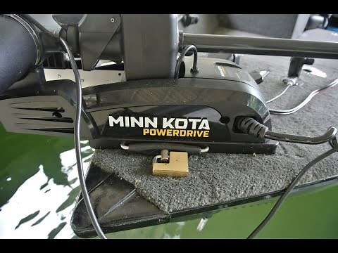 Minn Kota TM MKA 21 Bow Mount Trolling Motor Installation