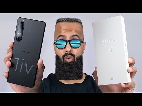 Sony Xperia 1 IV UNBOXING