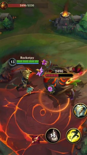 Nasus tomando malas decisiones #paraguay #leagueoflegends #wildrift #proplayer